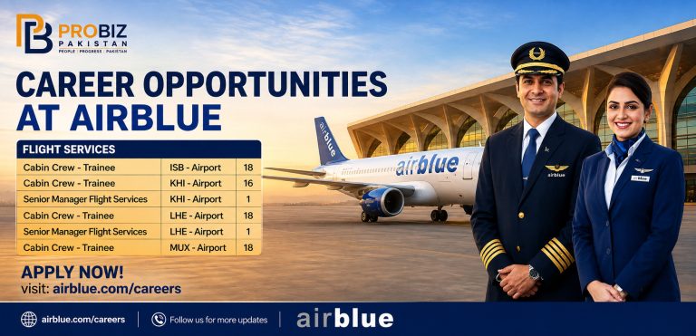 Airblue Jobs 2026 – Latest Career Opportunities in Pakistan