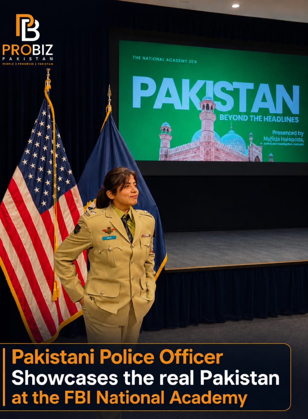 Pakistan at the 291st Session of the FBI National Academy in Virginia